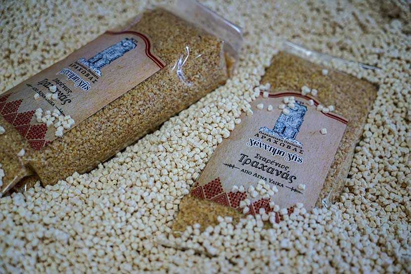 ΤΡΑΧΑΝΑΣ ΤΡΑΧΑΝΑΣ ΣΤΑΡΕΝΙΟΣ 500GR ΓΕΝΝΗΜΑ ΓΗΣ - ΑΡΑΧΩΒΑ - Image 1