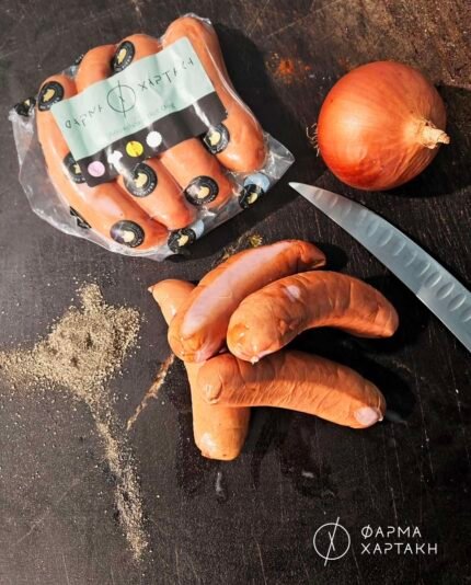 ΛΟΥΚΑΝΙΚΑ HOT DOG ΜΕ ΚΑΡΑΜΕΛΩΜΕΝΑ ΚΡΕΜΜΥΔΙΑ 200gr