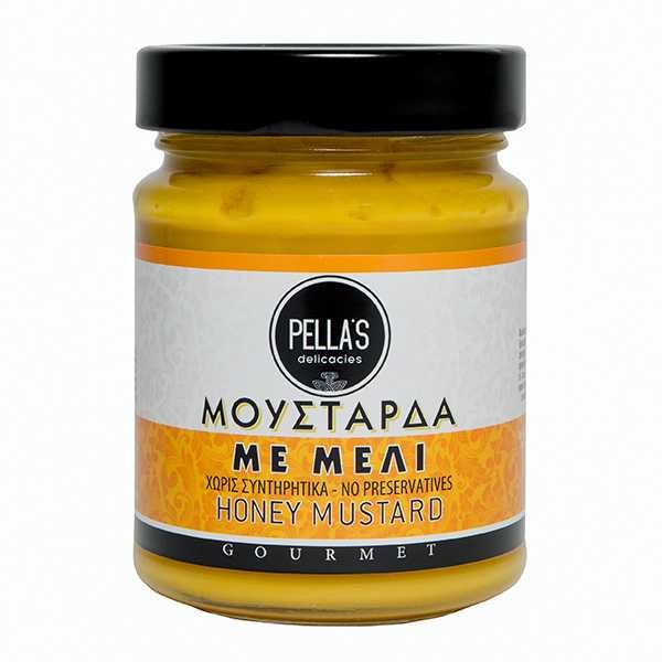 Μ0ΥΣΤΑΡΔΑ-ΜΕ-ΜΕΛΙ ΜΟΥΣΤΑΡΔΑ με ΜΕΛΙ PELLA'S 270gr - Image 1